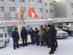 Коммунисты Дзержинского отделения почтили память основателя социалистического государства